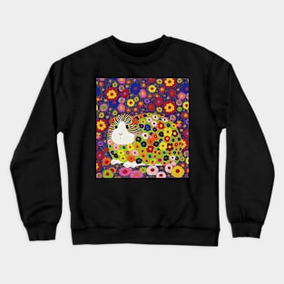 Life is a Garden, Little Guinea Pig Crewneck Sweatshirt